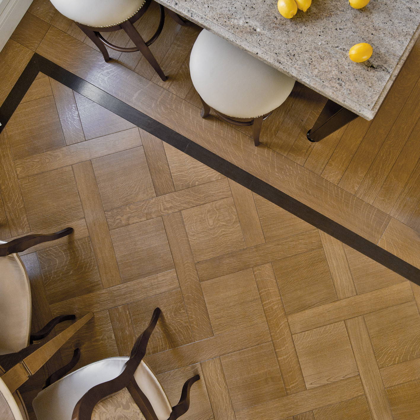 Rift oak flooring